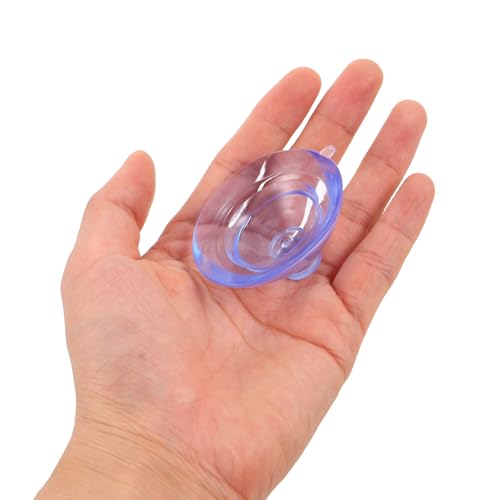 Ventosas transparentes de PVC DOITOOL con cabeza de hongo para baño y ventanas, pack de 30 piezas 5