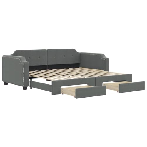 Sofá cama de 223 cm extensible con almacenaje discreto para pisos pequeños 3