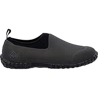 Muck Boots Men's Muckster II Low Pull On Waterproof Shoe, Black, 10
