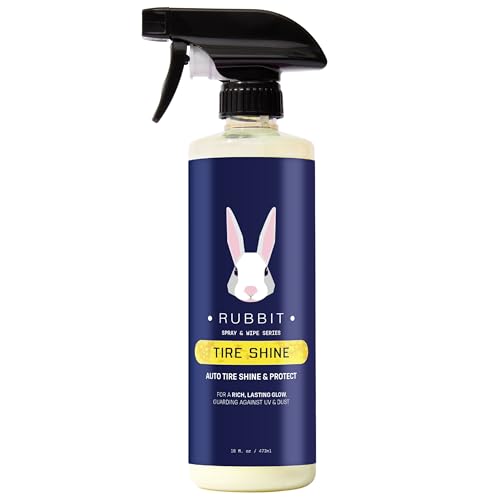 Tire Shine Spray, High Gloss Tire Dressing 16 FL Oz miniatura 1