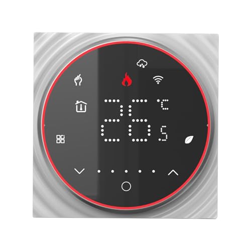 Thermostat programmable intelligent WiFi 5A doté d'un grand écran LED rétroéclairé - 7