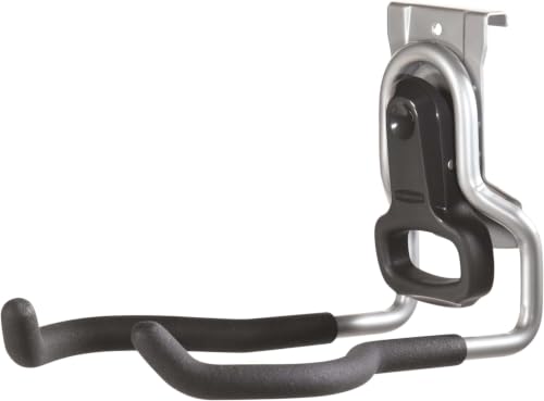 Image of Rubbermaid Garage Fasttrack Power Tool Holder Satin Nickel Wall Mounted Storage System Holds up to 50 pounds for Home /Garage /Tool Organization (Pack of 6)