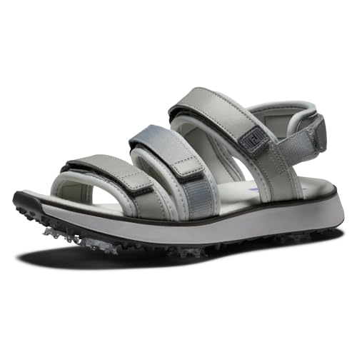 FootJoy Women's Golf Sandal Golf Shoe, Grey, 10 by FootJoy - Used condition - US$41.38