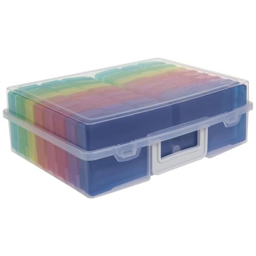 Hobby Lobby Rainbow Photo Storage Organizing Case