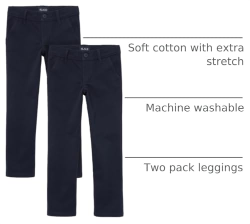 Image of The Children's Place Girls Stretch Skinny Chino Pants, multipacks