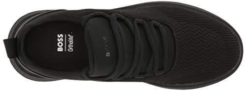 Boss Men's Modern Neoprene Lace Up Sneaker, Black Onyx, 7 #TOP4