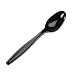 Dixie TH517 Heavy Weight Polystyrene Teaspoon, 6" Length, Black (Case of 1,000)