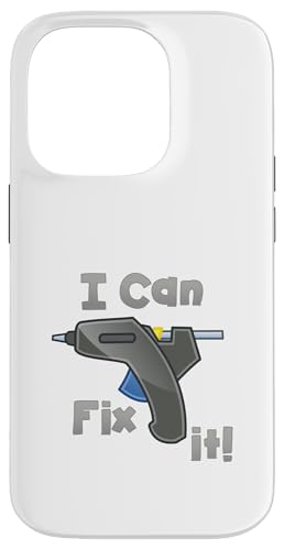 I Can Fix It 面白い DIY 修理 クラフトメーカー スマホケース iPhone 14 Pro 用