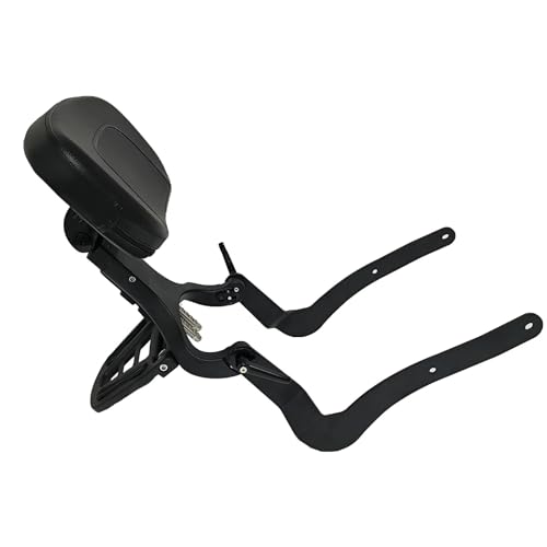 Barres d'appui pour moto Kawasaki Eliminator 500 avec sissy bar réglable et porte-bagages noir