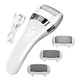 Elektrischer Fußschwielenentferner,Pedicure-Set mit 3 Aufsätzen...