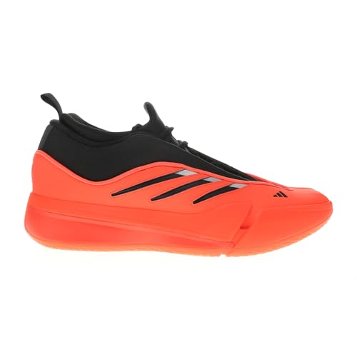 adidas Mens Dame 9 Basketball Sneakers Shoes - Black, Red