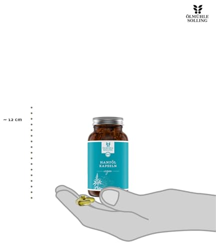 Ölmühle Solling - Hanföl Kapseln BIO 180 stk.