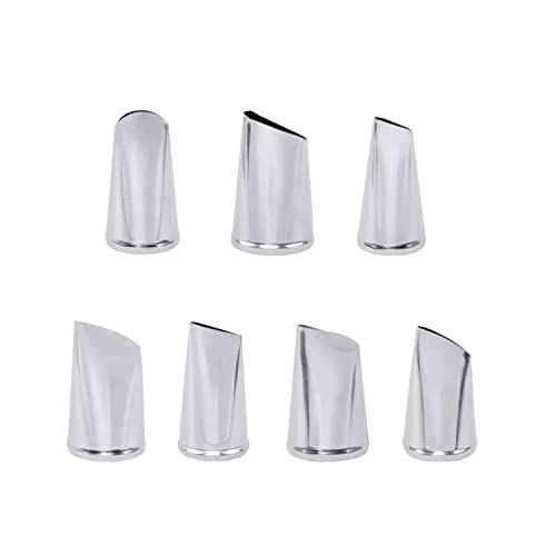 5 Beccucci Per Sac à Poche In Acciaio Inox, Modelli 1A, 1M, 6B, 853 E 195, Per Decorare Torte, Cupcake E Biscotti