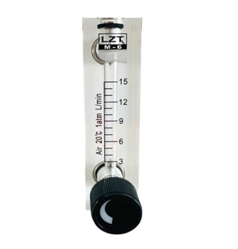 Débitmètre d'air LZT-6T réglable de 3 à 15L/min pour éviter les variations de pression
