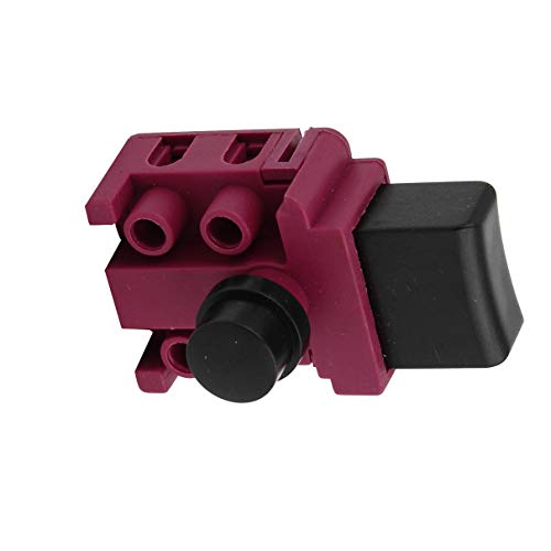 Aexit AC 250V Industrial Switches DPST Trigger Switch Control for 5016 Electric Pushbutton Switches Chain Saw