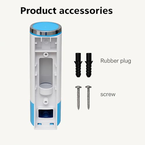 Image of soap Dispenser Wall Mounted for Bathroom | Wash Basin | Liquid Sanitizer Shower Gel Dish Wash Soap Dispenser for Bathroom Kitchen 400Ml