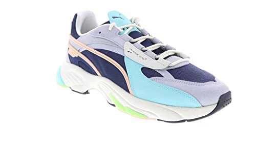 PUMA Mens Rs-Connect Dust Lace Up Sneakers Shoes Casual Blue