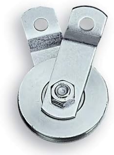 2-1/2" Zinc Plated Steel Split Bracket Pulley with Ball Bearing: 1, 2, 5 and 10 pcs (1)
