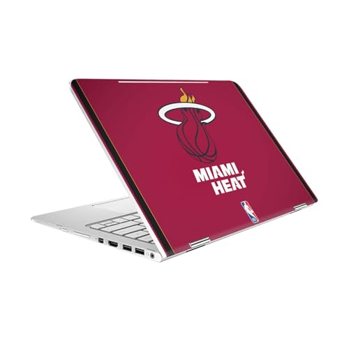 Logo Miami Heat Vinyle Autocollant pour HP Spectre Pro X360 G2 Head Case Designs