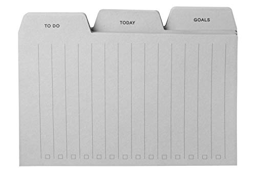 Noted by Post-it Brand Grey Tab Sticky Notes, 3x4 in, 30 Sheets/Pad, 90 Sheets Total (NTD-TAB-Gry)