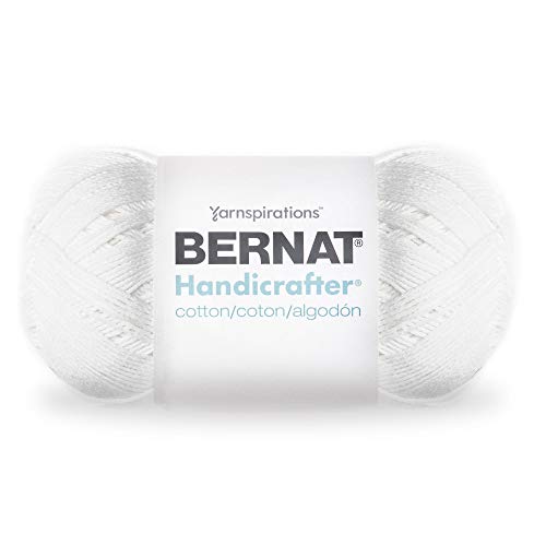 Bernat Handicrafter Cotton Yarn (400G/14 OZ), White