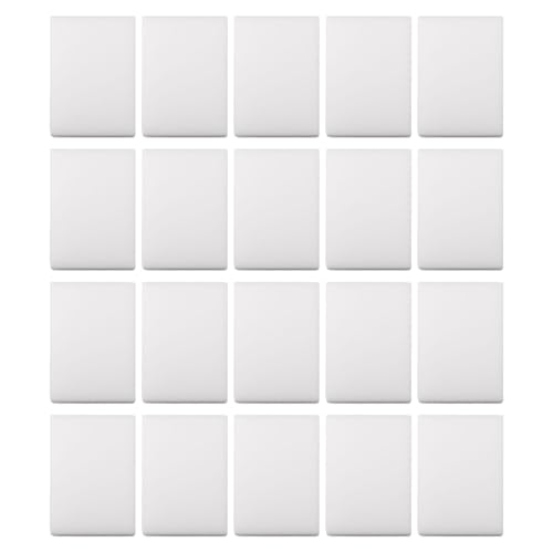Helilyco Esponja de limpieza de melamina para cocina, baño y superficies, paquete de 10 unidades, 10 x 7 x 3 cm, color blanco, no necesita productos químicos - imagen 6