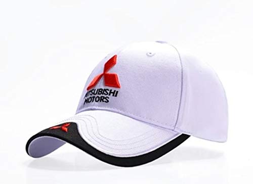 Gorra Mitsubishi Motors 3D ) Blanca Cover