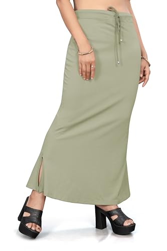 Image of Yashika Present Lycra Saree Shapewear Petticoat for Women||Straight Fit Petticoat Saree Silhouette Shape Wear Dress for Saree|| AZ-YS-OG-SHAPER-P