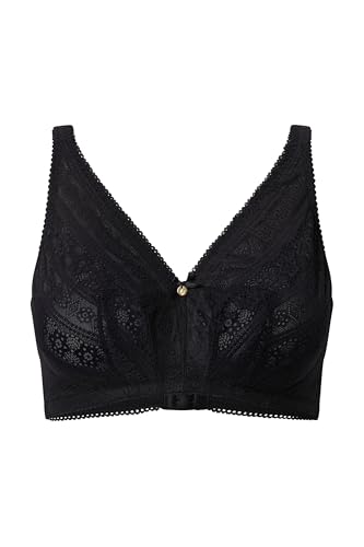 Bralette sin aros copa B a F Ulla Popken con forro de malla transpirable 2