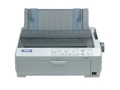 EpsonLQ 590 - Printer - monochrome - dot-matrix - 254 x 559 mm, JIS B4 - 24 pin - up to 529 char/sec - parallel, USB(C11C558022)