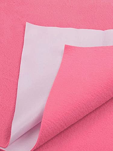 Image of BIANCA Soft Bamboo Baby Dry Sheet, Mattress Protector -2pc Medium (smartdry) | Waterproof & Breathable Anti Bacterial | Baby Dry Sheet & Mattress Protector. Smart Dry-dk.Pink
