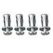 Expansion Screw Set of 20, Carbon Steel with Zinc Plated Nut for Hollow Wall Fastening, M5 and M6 Screws for DIY Construction and Mounting on Thin Plates(20pcs m4*20)