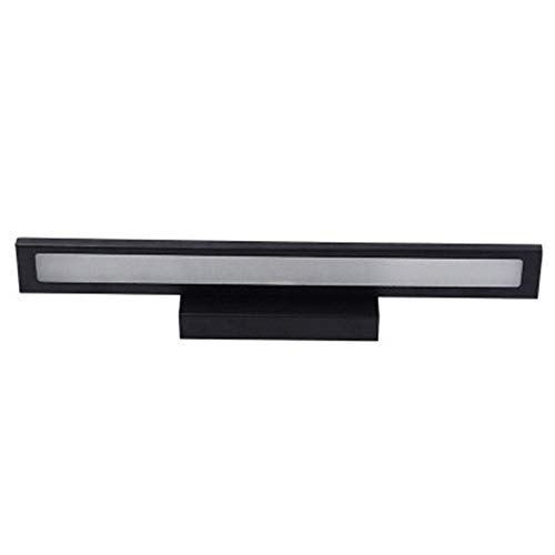 ZHMA 8W Luminaire Salle de Bain Eclairage Salle de Bain Lumière Blanc 640LM Applique Murale Acier Inoxydable Cover