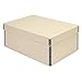 Lineco Tan Photo Snapshot Photo, Card, File Box Removable Lid. Bulk Storage Negatives, Prints, Films. Museum Level Archival Storage Box. Protects Photos and Negatives. (5
