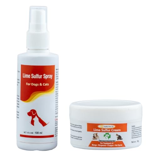 See full amazon price history chart for Healthy Paw Life Lime Sulfur Cream and Spray Combo for Pet Care - 50 gm and 100 ml - Treats Skin Issues, Mange, Ringworm, and More Healthy Paw Life Lime Sulfur Cream and Spray Combo for Pet Care - 50 gm and 100 ml - Treats Skin Issues, Mange, Ringworm, and More (B08W9F7799) Amazon Price History, Amazon Price Tracker