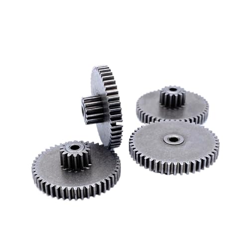 Bevel Gear Pinion Hardware Mechanical 4pcs 0.6M 14T-46T 3mm Hole bimetal Gear DIY Motor Model