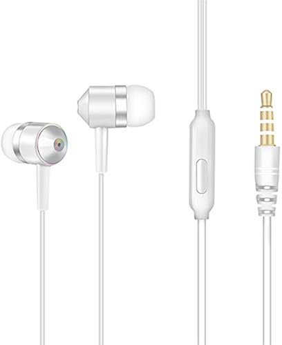 Luvfun Auricolari Auricolare in-Ear Bassi Potenti Alta Definizione con
Microfono Controller compatibili con Smartphone Android Headset Stereo
3 5 Pack - Bianco-3 : Cuffie con cavo