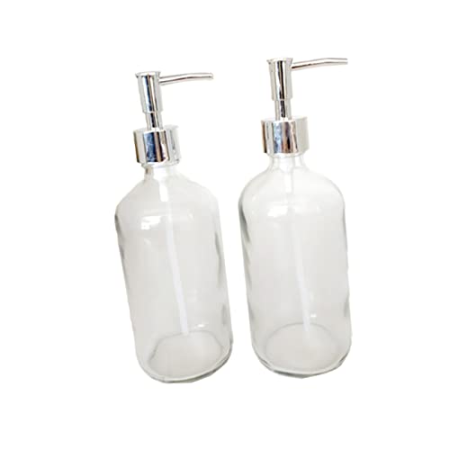 SHERCHPRY 2Piezas Loción de Vidrio de Unidades de Reutilizables y Ecológicas Cosméticos Cuidado Personal