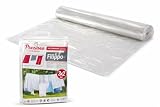 Telo Copribucato Filippo 300x200 cm Impermeabile – Copri Stendibiancheria Trasparente per Asciugare i Panni all’Aperto – Protezione da Pioggia Sole Polvere Smog e Insetti – Resistente in Plastica LDPE