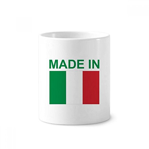 Tasse en céramique 12 oz pour bureau et pot à brosses à dents multicolore