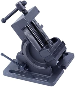 4-Inch Precision Bench Vise, Adjustable Tiltable Clamp for Milling & Drilling, 0-90 Degrees, Ideal for Jewelry & Diamond Precision Parts Finishing