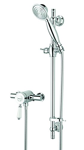 Bristan KN2 SHXAR C Colonial 2 Thermostatic Surface Mounted Shower Valve with Adjustable Riser - Chrome