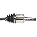 GSP NCV66512 CV Axle Shaft Assembly - Left or Right Front (Driver or Passenger Side)