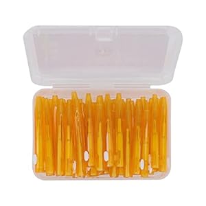 Bracereiniger, handige multifunctionele dunne interdentale rager nylondraad van medische kwaliteit met praktisch PP-handvat voor orthodontische behandeling bij volwassenen