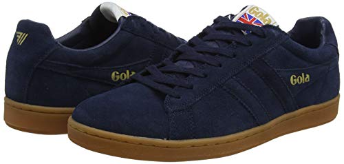 Image of Gola Equipe Suede - Sneakers for Men - Contrasting Wingflash - Heel Return - Durable Cupsole - Low Silhouette
