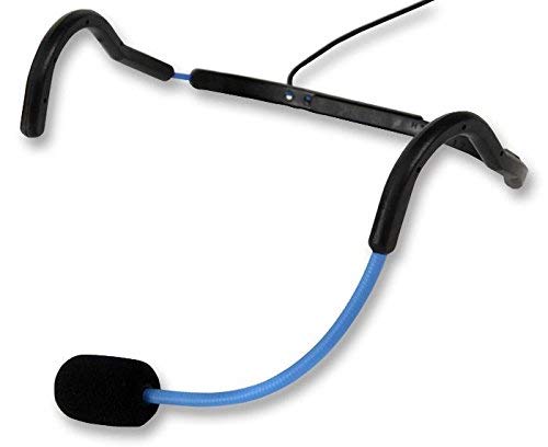 Trantec MIC/SJ66-BL - HM-66 Aerobic Headworn Microphone With Blu
