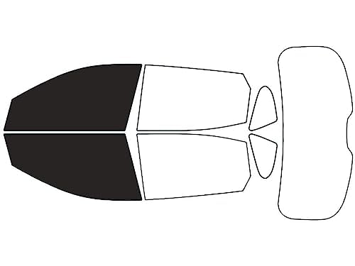 Rvinyl Window Tint Kit Compatible with Hyundai Santa Fe 2013-2018 (Sport) - Front Precut Kit - 20%