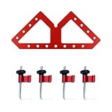 Schubladenklemmen, schwerer Tiger, G-Klemmen, Werkzeug zur Möbelmontage mit quadratischem Lineal