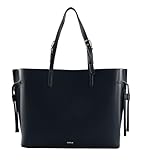 Furla Cuero bolso de hombro bolso shopper Ava Tote Ink Blue + Ink Blue int azul marino