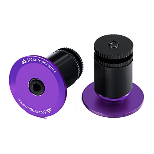 JRC Components Aluminum Handlebar Bike Bar End Plugs for